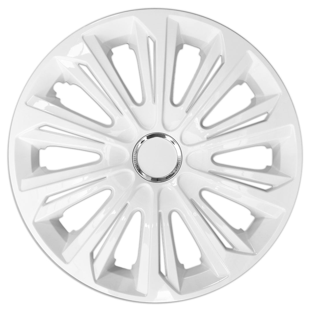 Universele wieldop 15" NRM Sterk wit gelakt 1 stuk