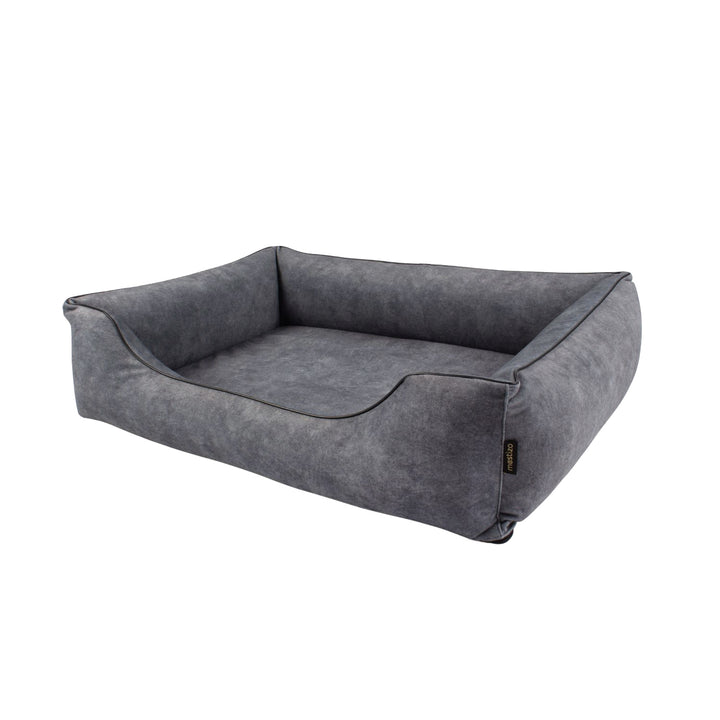 Mestizo - Hondenbed - Dierenmand - 80x60cm - staal met zwart bies