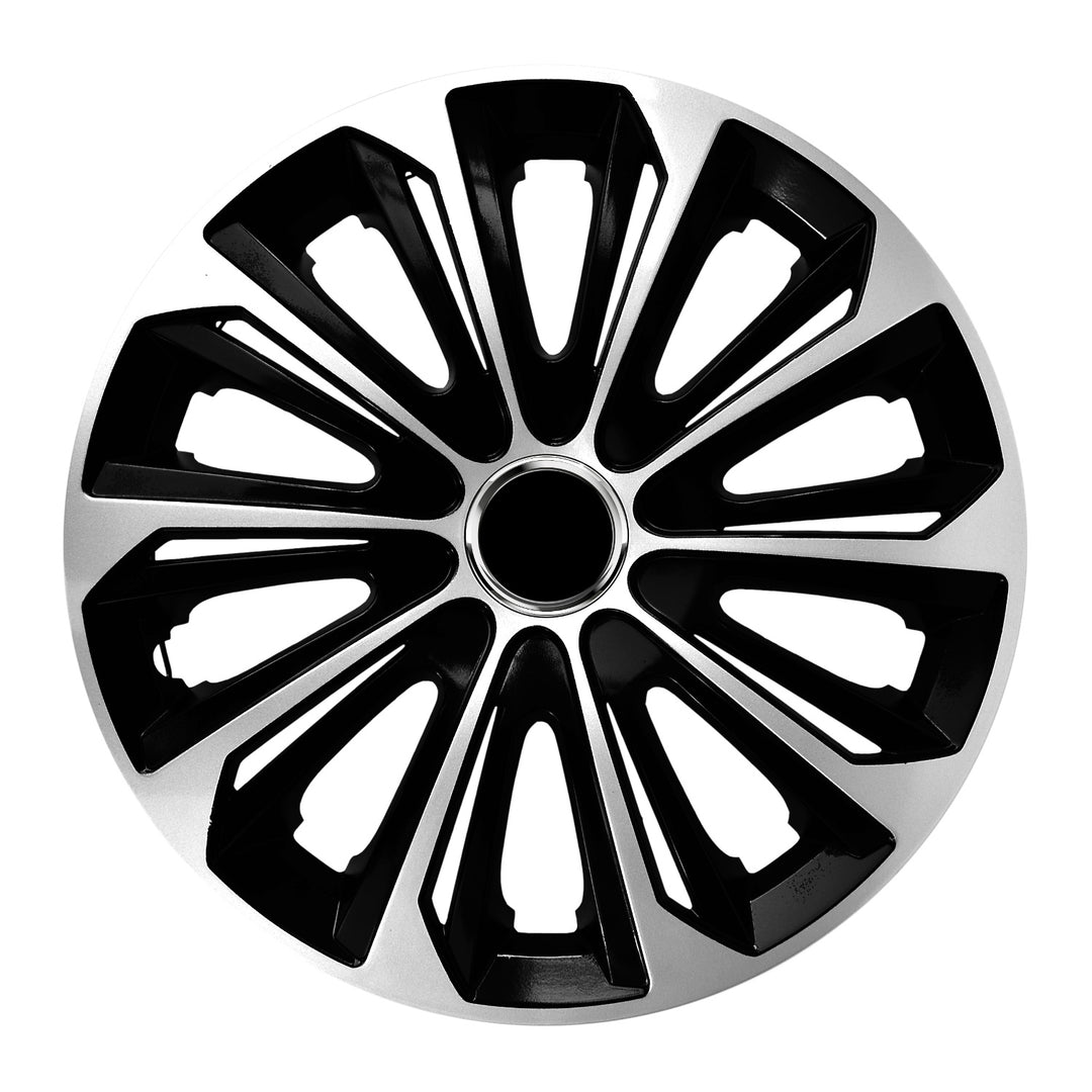 Universele wieldop 15" NRM Extra Sterk zilver/zwart 1 stuk