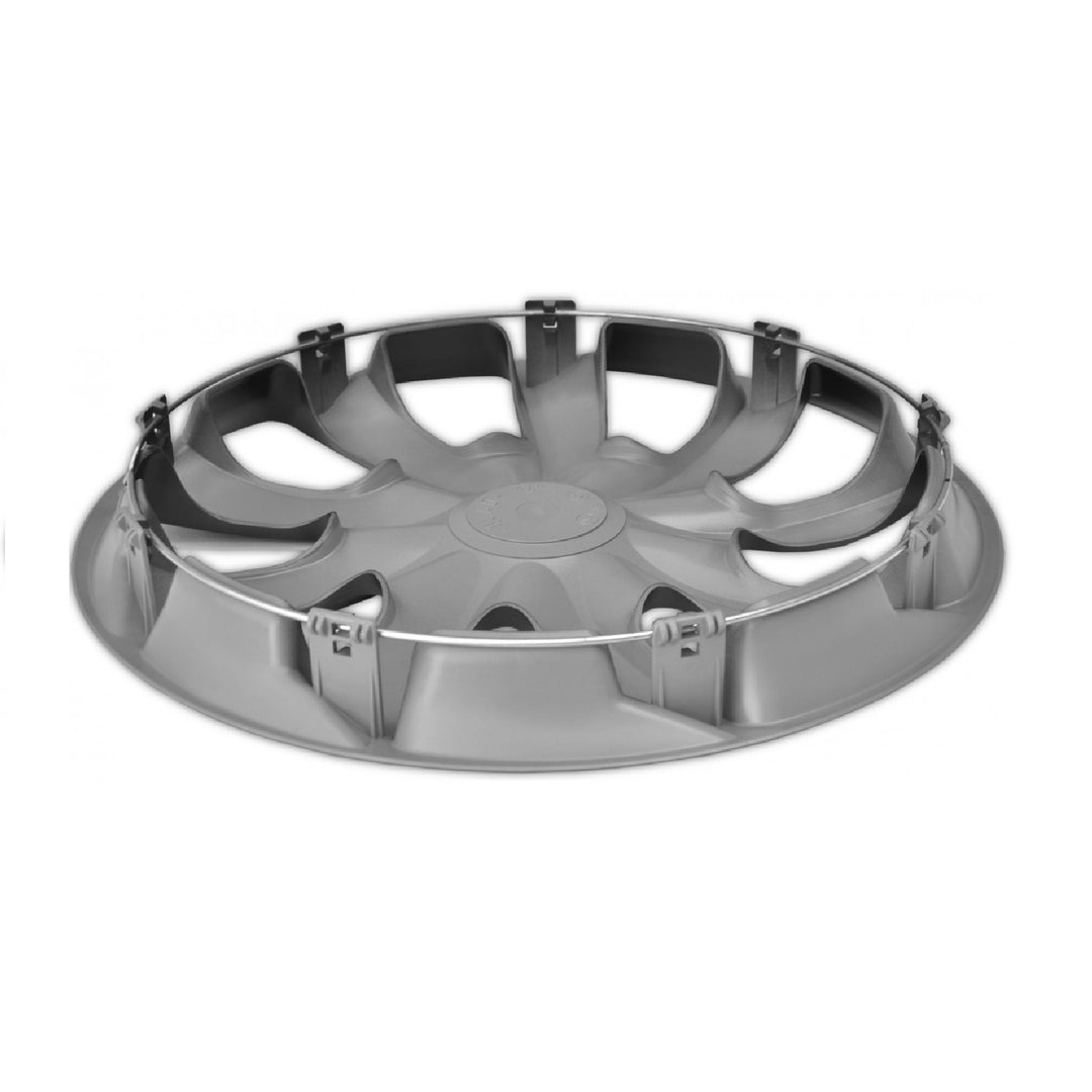 NRM Draco 15" universele wieldop zilver press-on 1 stuk