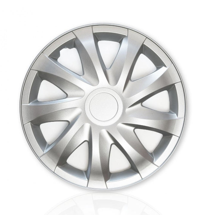 NRM Draco 15" universele wieldop zilver press-on 1 stuk