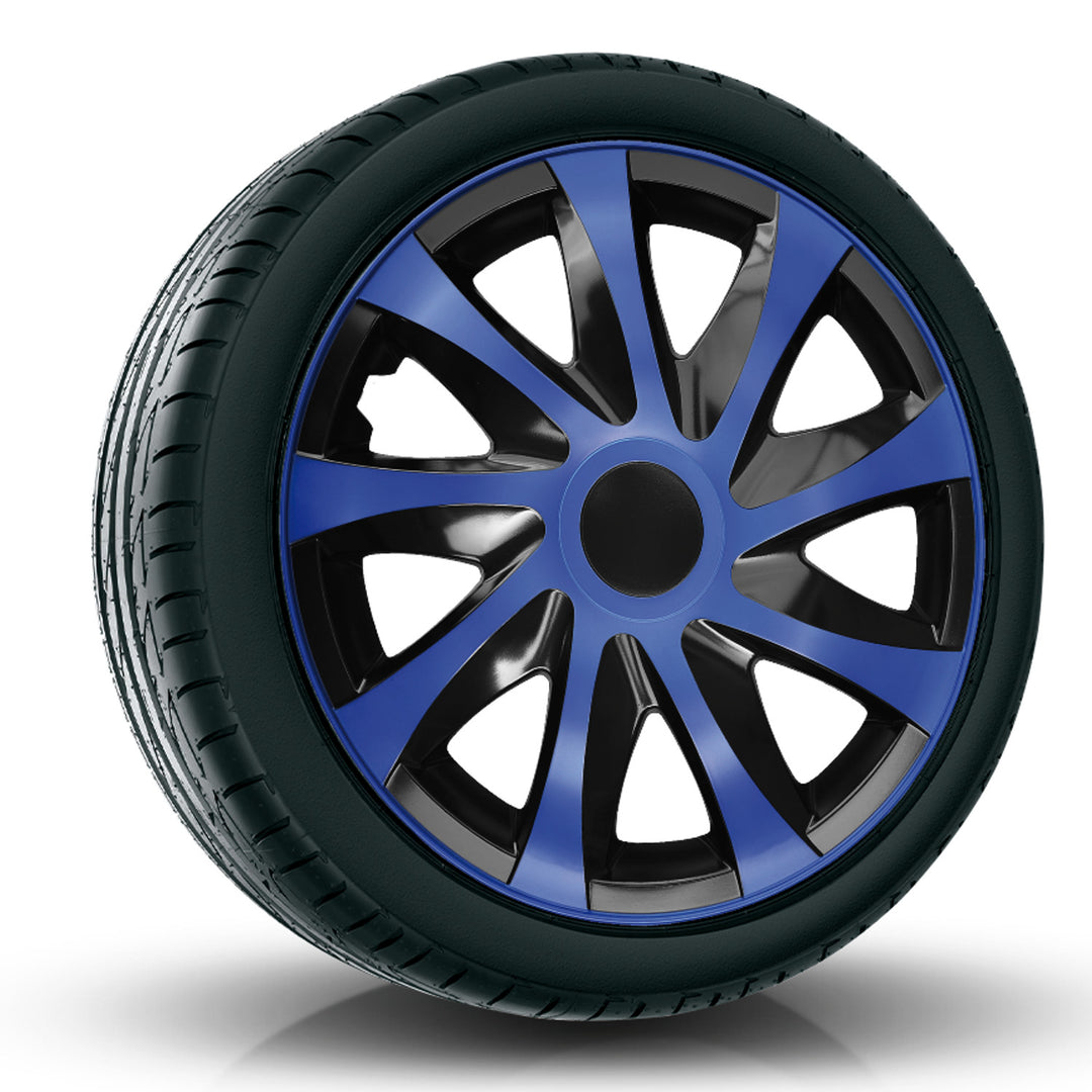 Universele wieldop 13" NRM Draco blauw/zwart 1 stuk