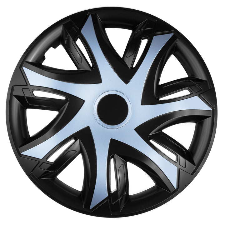 Universele wieldop 16" NRM N-Power tweekleurig zwart/zwart 1 stuk