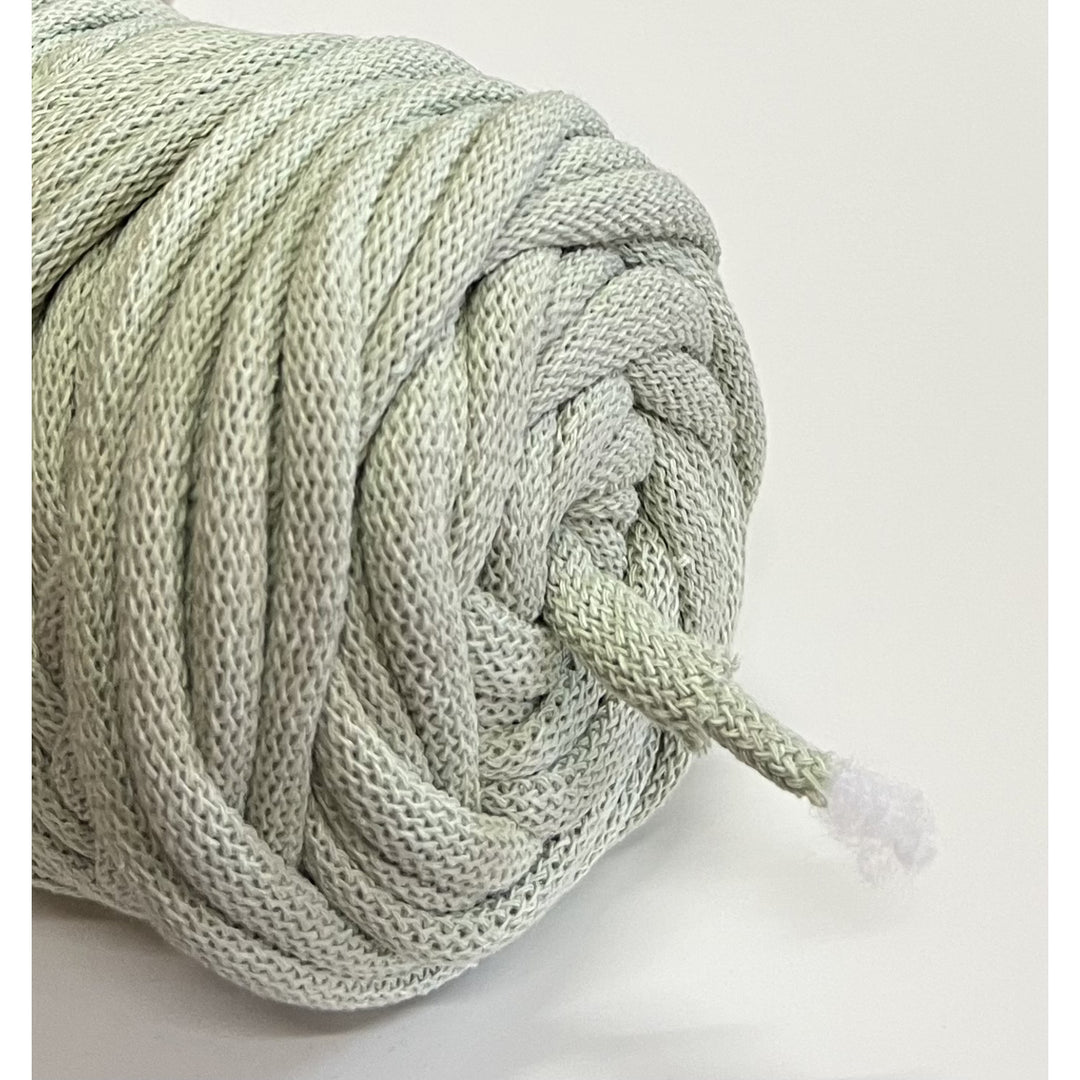 WAS, katoenen koord met polyester kern, gevlochten, 9 mm, 50 m, olijfgroen
