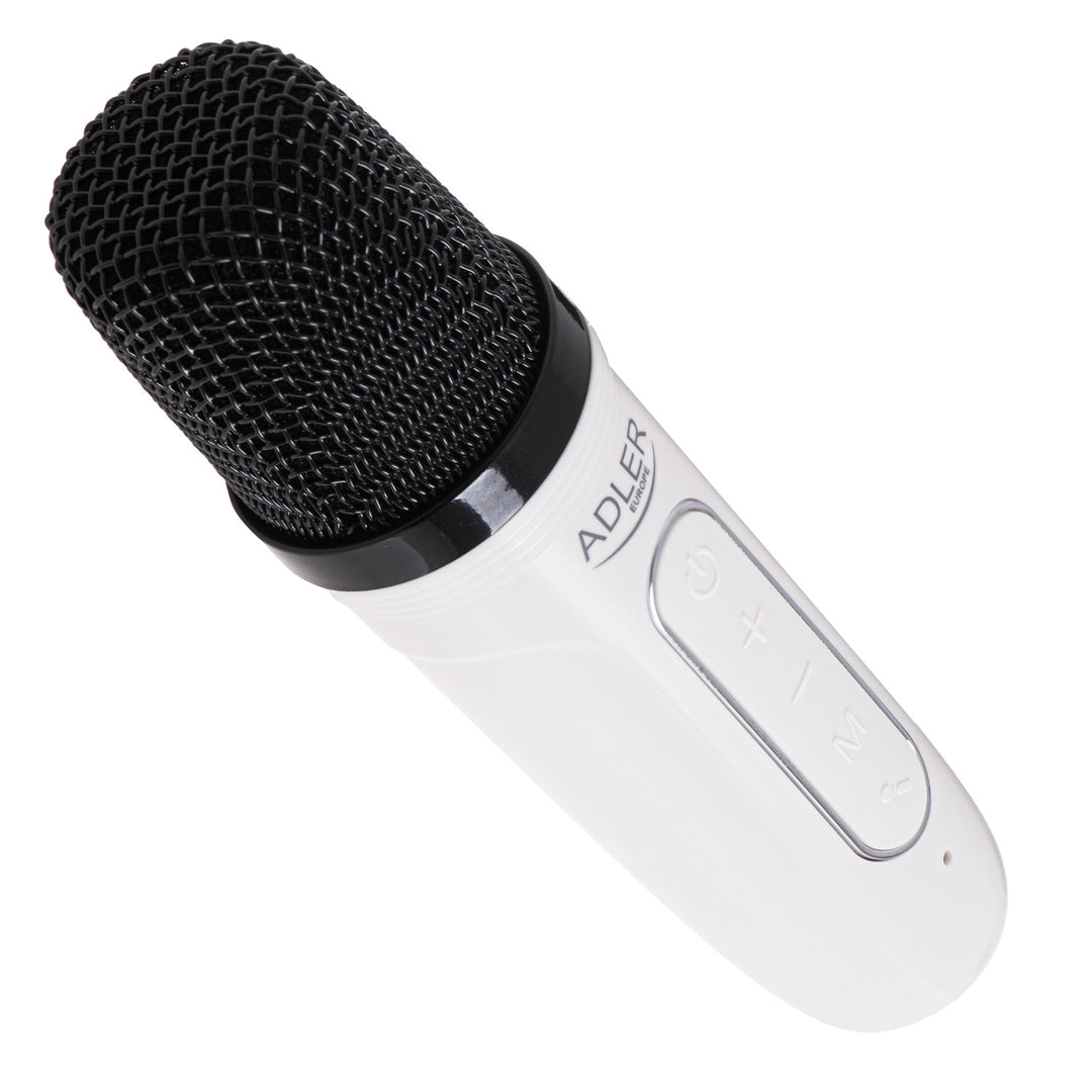 Draadloze luidspreker Adler, met microfoon, voor karaoke, Bluetooth, AD 1199 W