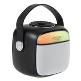 Draadloze luidspreker Adler, met microfoon, voor karaoke, Bluetooth, AD 1199 B