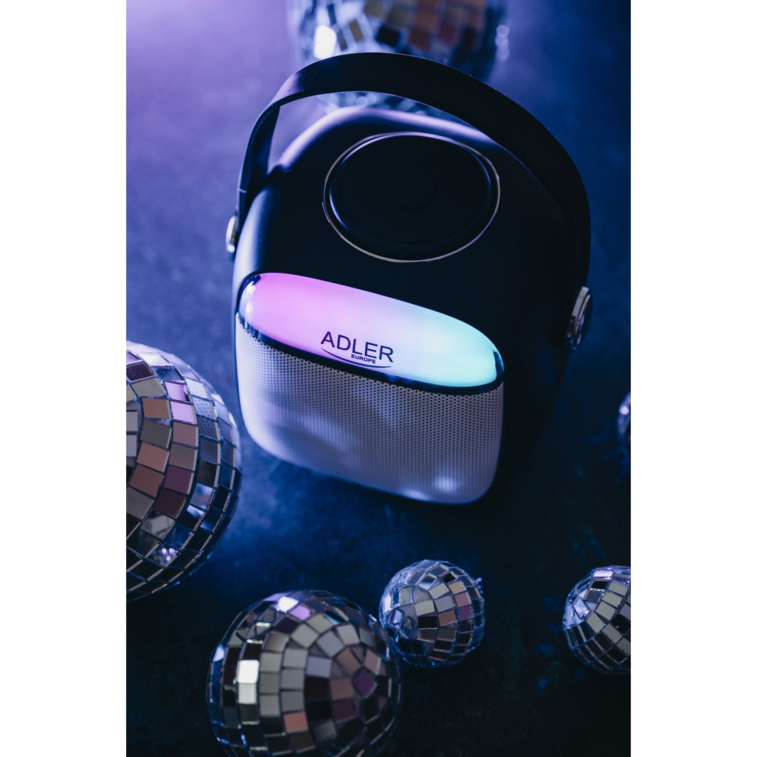 Draadloze luidspreker Adler, met microfoon, voor karaoke, Bluetooth, AD 1199 B