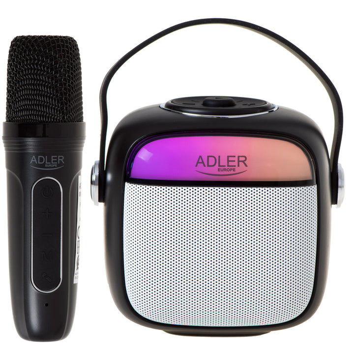 Draadloze luidspreker Adler, met microfoon, voor karaoke, Bluetooth, AD 1199 B