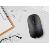 Draadloze muis Tracer, oplaadbare batterij 650 mAh, RGB-achtergrondverlichting, Ratero