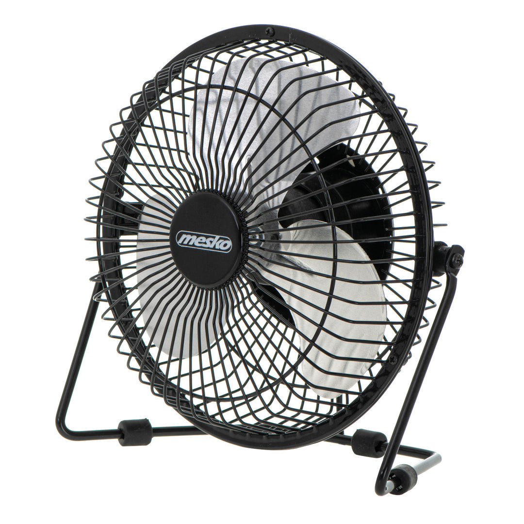 Mesko-burea ventilator, diameter 15 cm, USB-voeding, verticale oscillatie, MS 7322