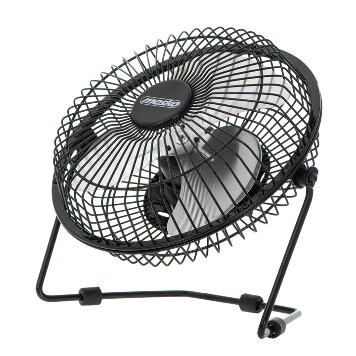 Mesko-burea ventilator, diameter 15 cm, USB-voeding, verticale oscillatie, MS 7322
