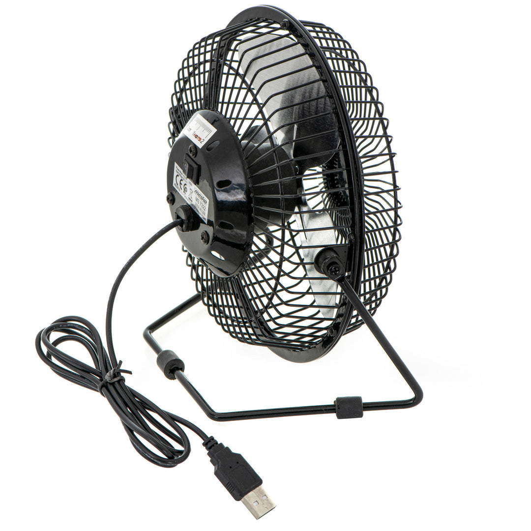 Mesko-burea ventilator, diameter 15 cm, USB-voeding, verticale oscillatie, MS 7322