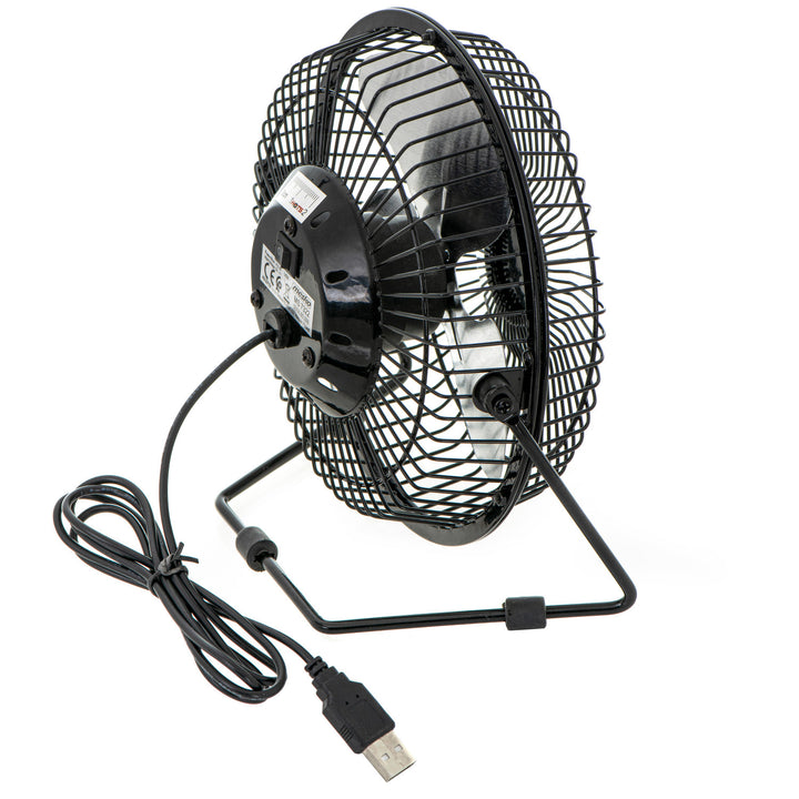 Mesko-burea ventilator, diameter 15 cm, USB-voeding, verticale oscillatie, MS 7322