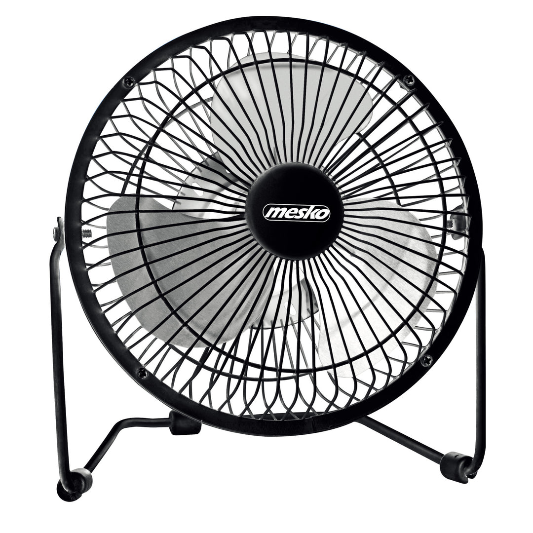 Mesko-burea ventilator, diameter 15 cm, USB-voeding, verticale oscillatie, MS 7322