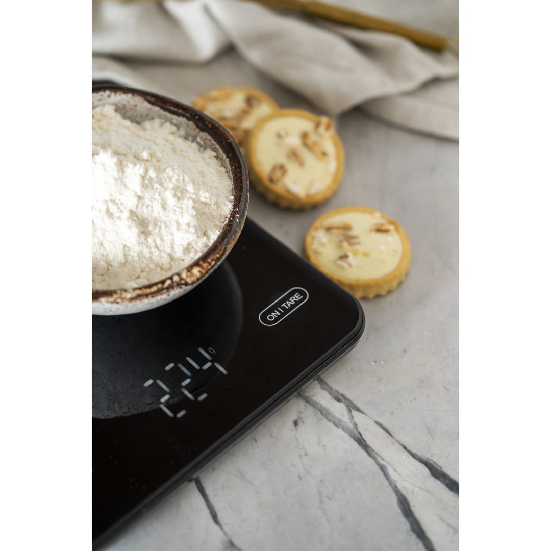 Keukenweegschaal, Adler, zwart 10 kg, oplaadbaar via USB, AD 3177