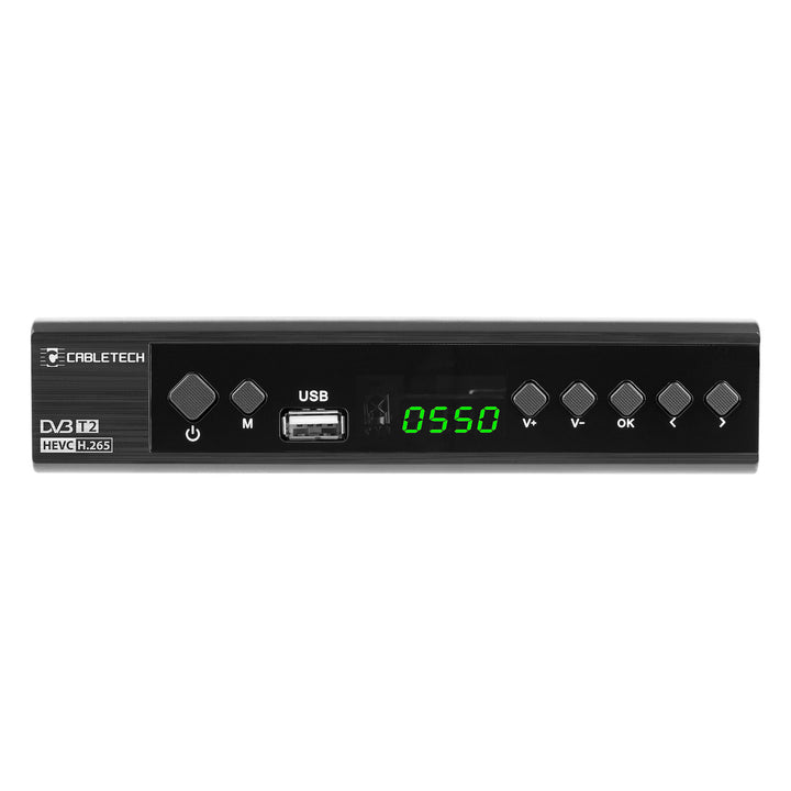 Tuner-decoder DVB-T2 H.265 HEVC KrugerMatz KM0550D EPG PVR Timeshift