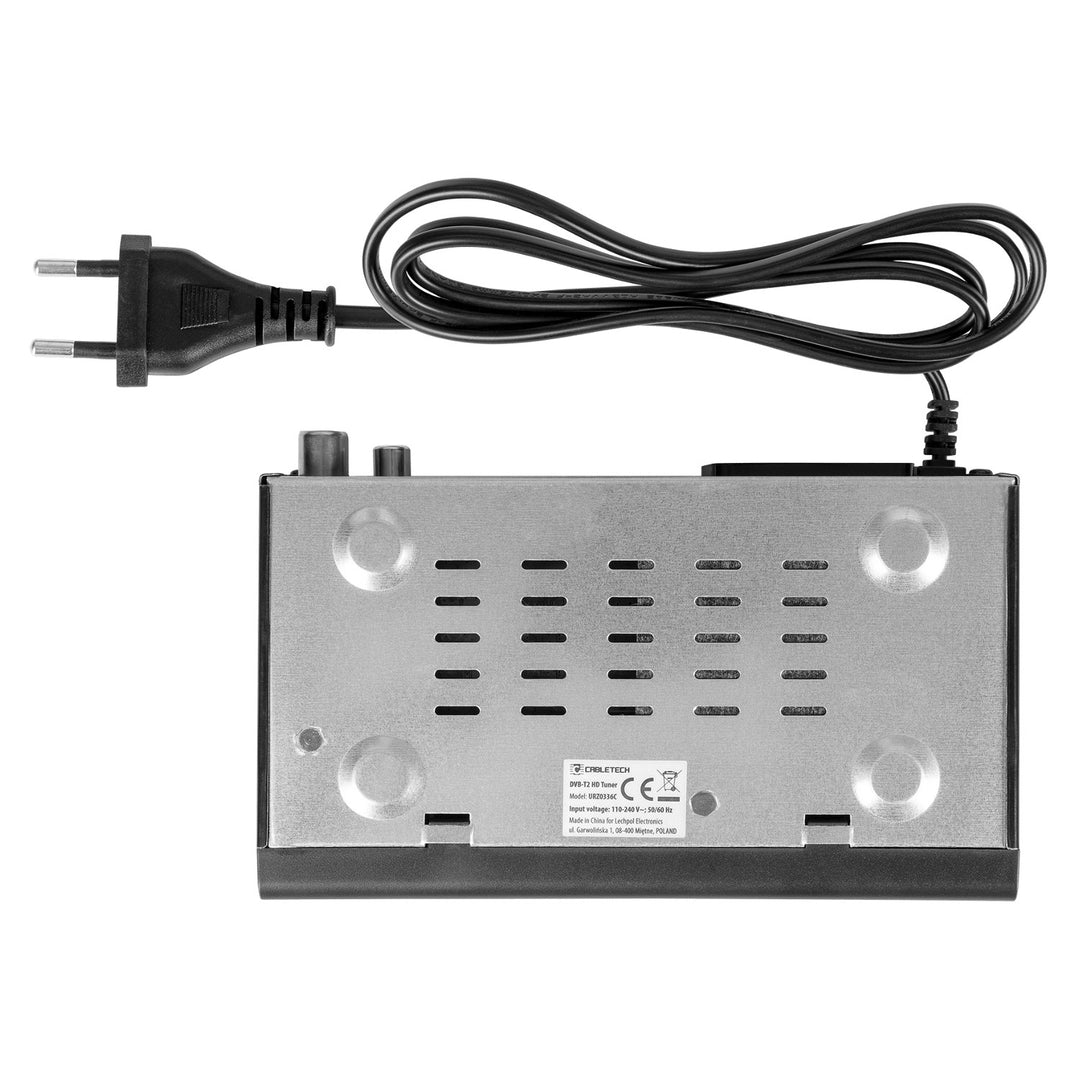 Tuner-decoder DVB-T2 H.265 HEVC KrugerMatz KM0550D EPG PVR Timeshift