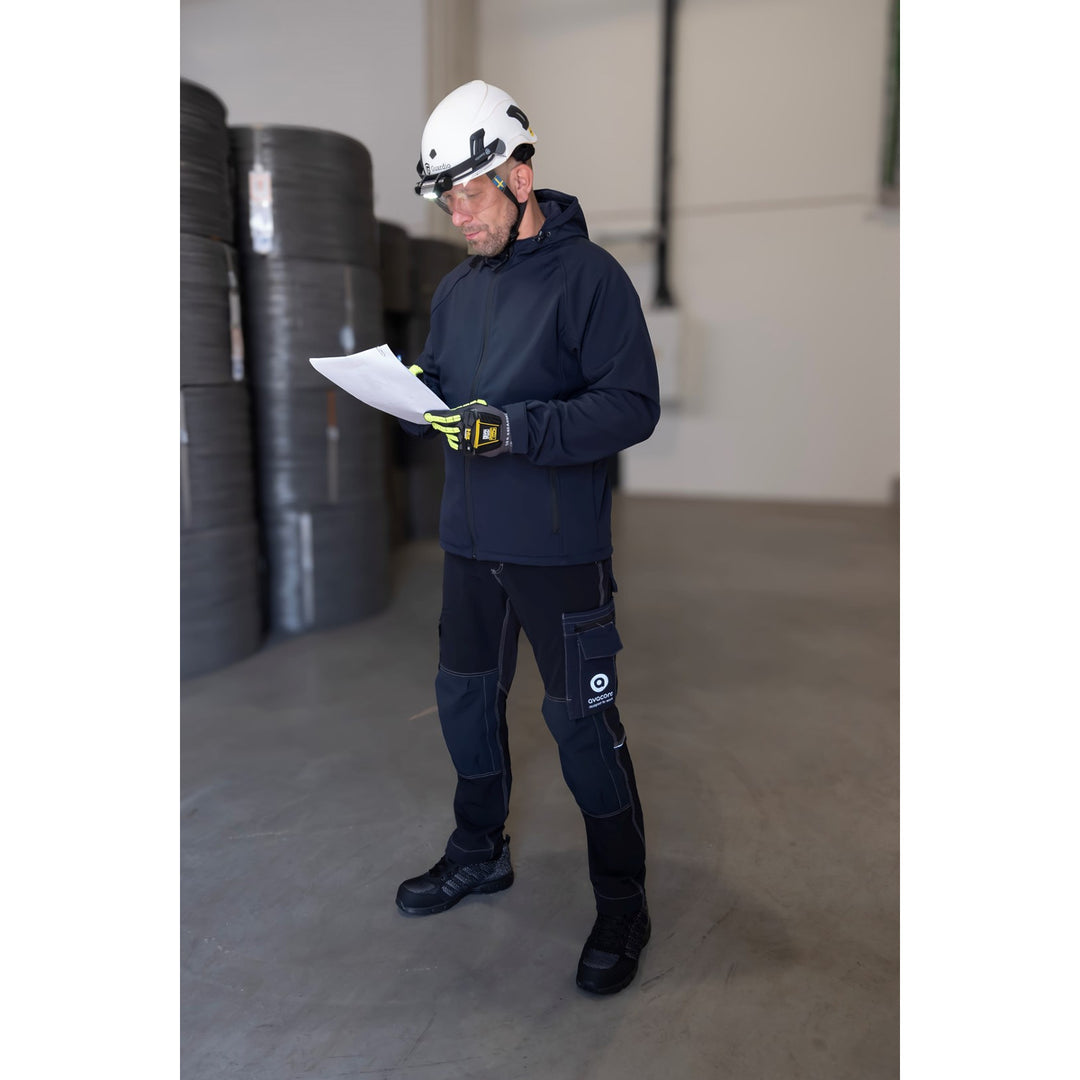 Avacore taillebroek, stretch, cordura, zwart en marineblauw, maat 48, Avaflex