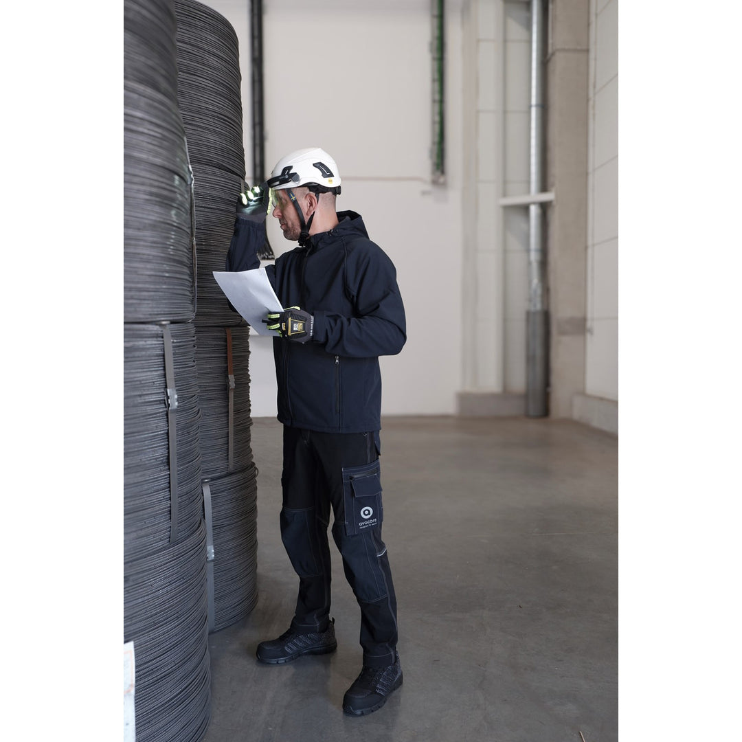 Avacore taillebroek, stretch, cordura, zwart en marineblauw, maat 64, Avaflex