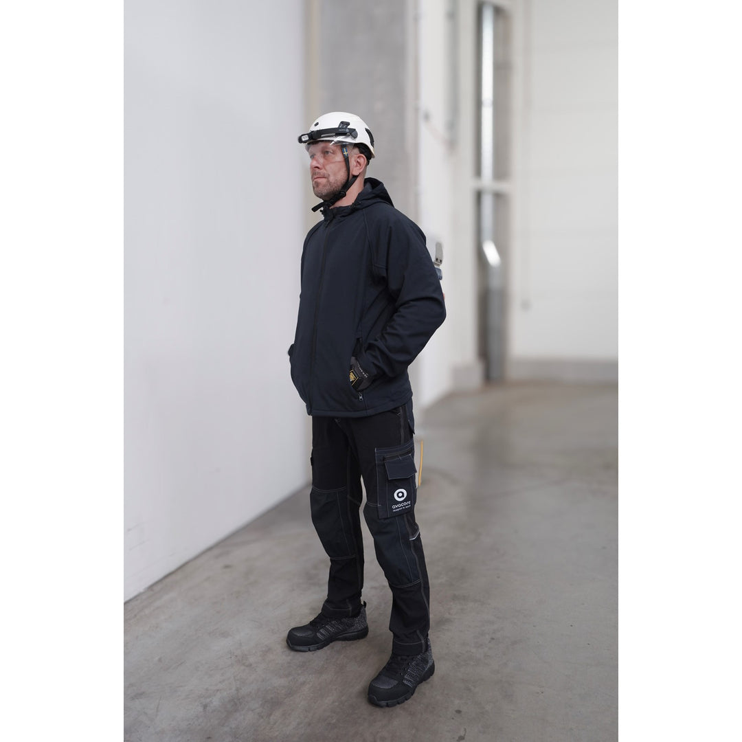 Avacore taillebroek, stretch, cordura, zwart en marineblauw, maat 64, Avaflex