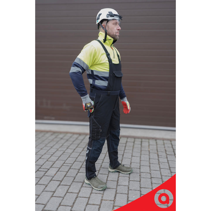Avacore tuinbroek, stretch, cordura, zwart en marineblauw, maat 48, Avaflex