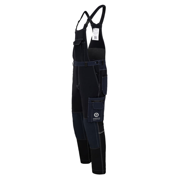 Avacore tuinbroek, stretch, cordura, zwart en marineblauw, maat 56, Avaflex