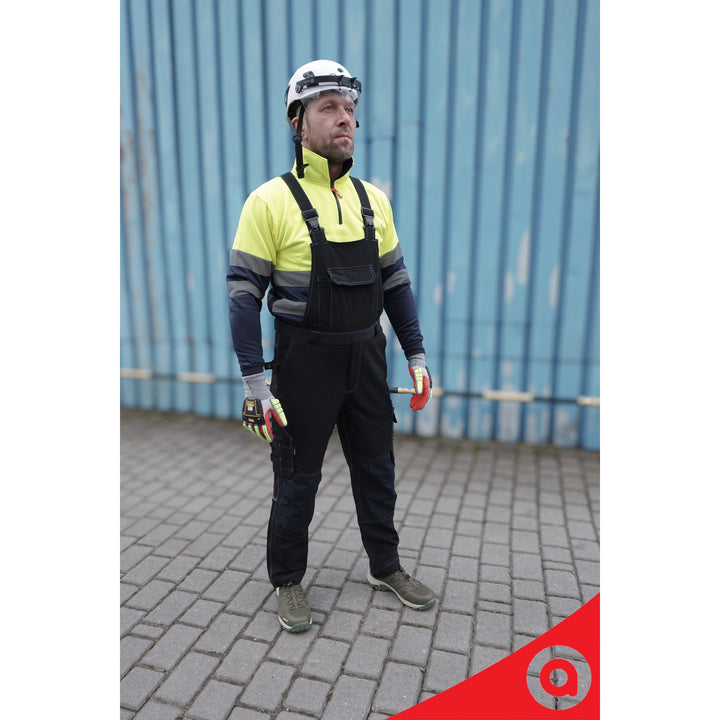 Avacore tuinbroek, stretch, cordura, zwart en marineblauw, maat 56, Avaflex
