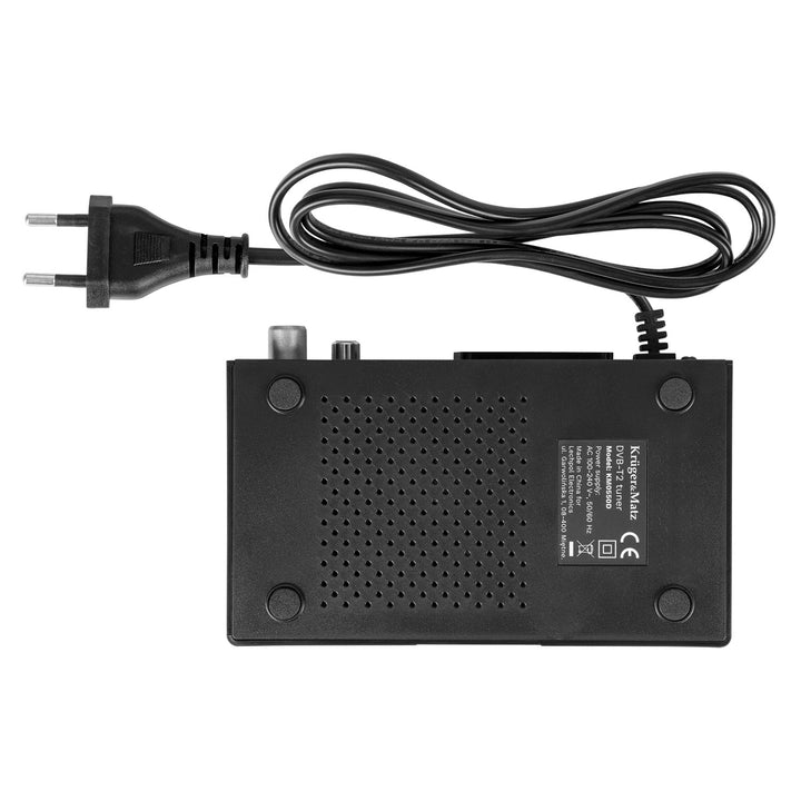 Tuner-decoder DVB-T2 KM0550D H.265 HEVC EPG PVR Timeshift Kruger&Matz