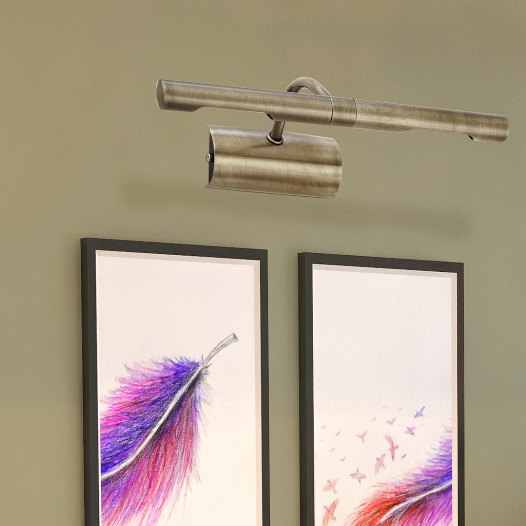 Rabalux wandlamp, voor schilderijverlichting, 2xG9, gesatineerd chroom, Schilderijlamp