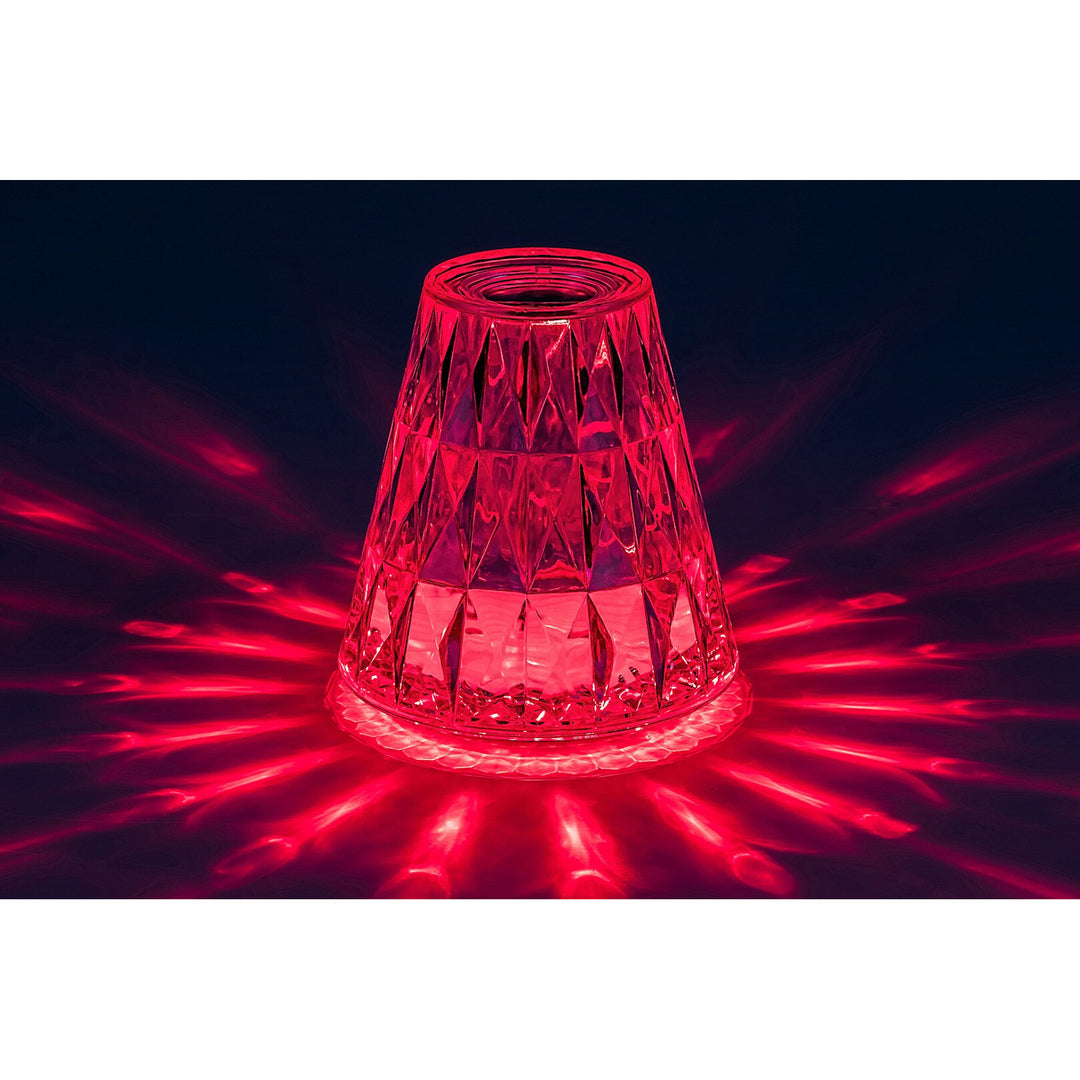 Rabaux decoratieve tafellamp, 2W LED, RGB, Siggy