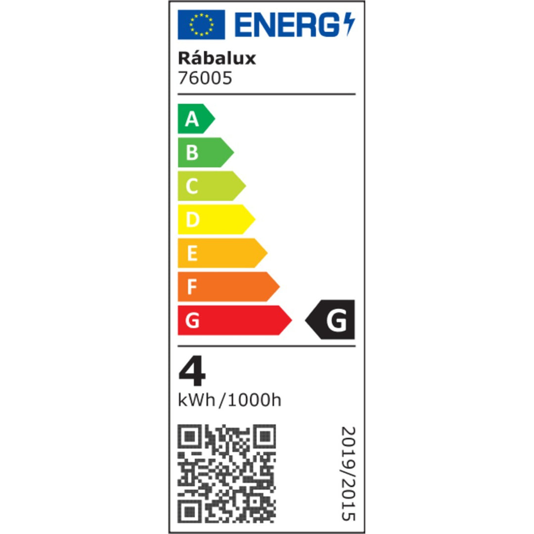 Rabalux bureaulamp, 4W LED, QI inductieve oplader, Buldus