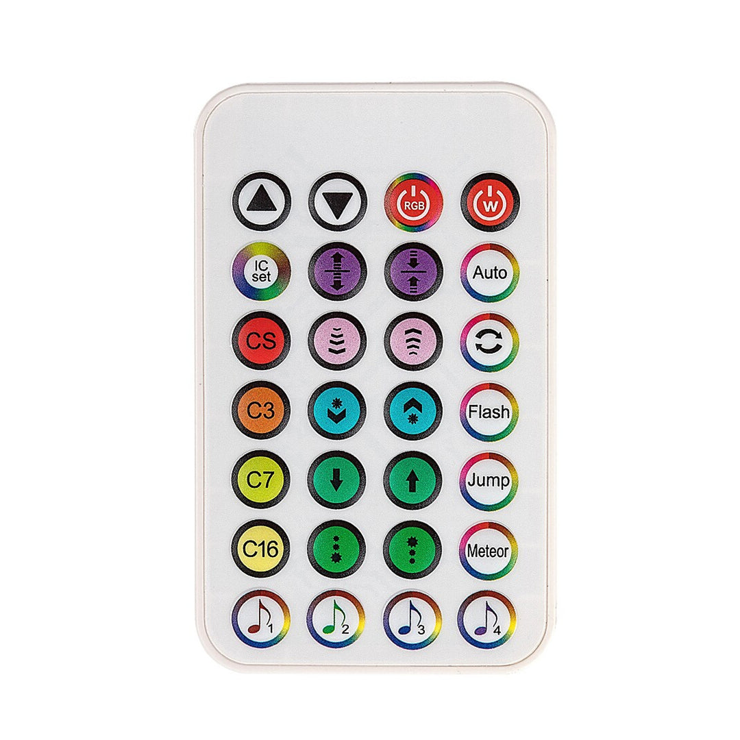 Rabalux staande lamp, vloerlamp, 5W LED, RGB, zwart, Paco