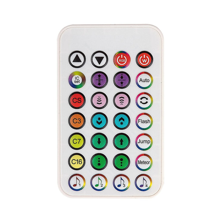 Rabalux staande lamp, vloerlamp, 5W LED, RGB, zwart, Paco