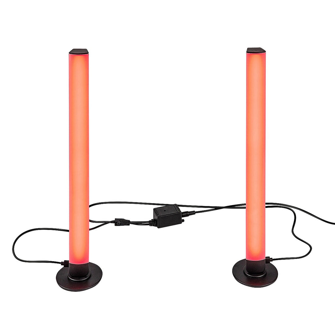Rabalux staande lamp, vloerlamp, 5W LED, RGB, zwart, Paco