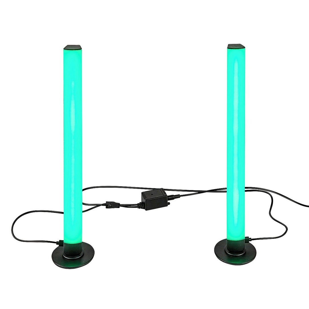 Rabalux staande lamp, vloerlamp, 5W LED, RGB, zwart, Paco