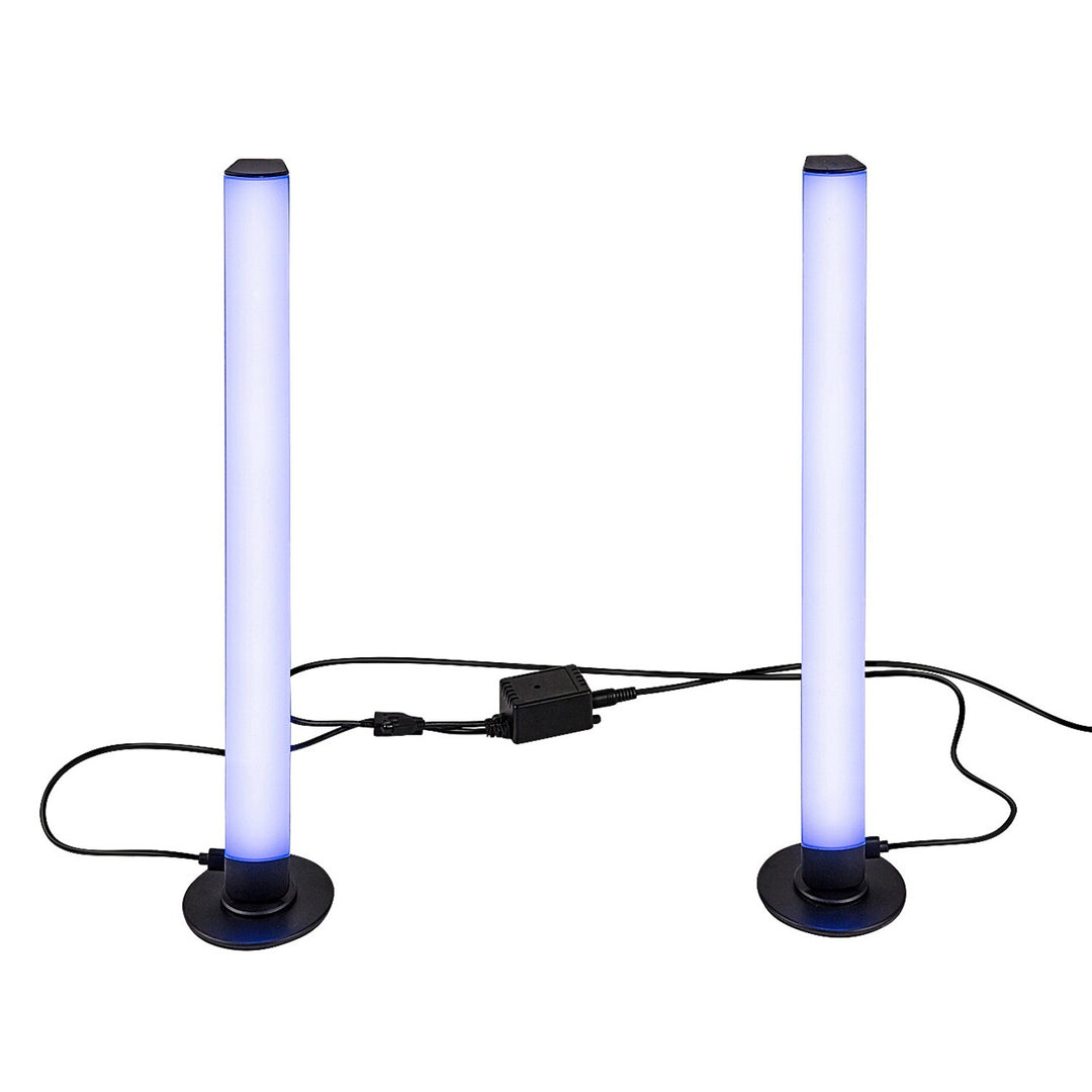 Rabalux staande lamp, vloerlamp, 5W LED, RGB, zwart, Paco