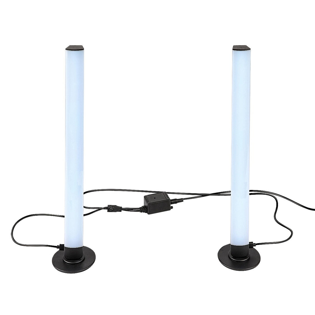 Rabalux staande lamp, vloerlamp, 5W LED, RGB, zwart, Paco