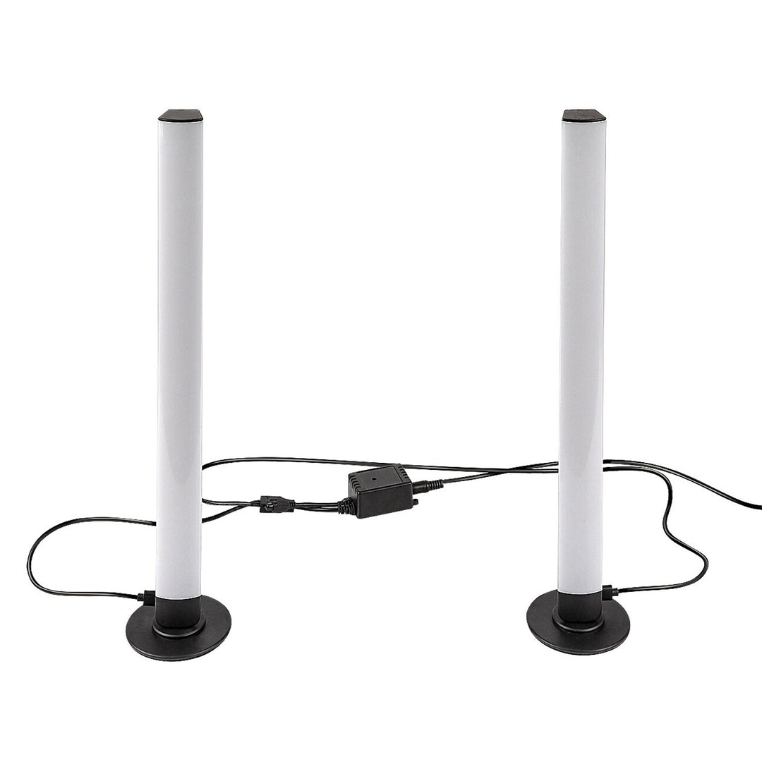 Rabalux staande lamp, vloerlamp, 5W LED, RGB, zwart, Paco