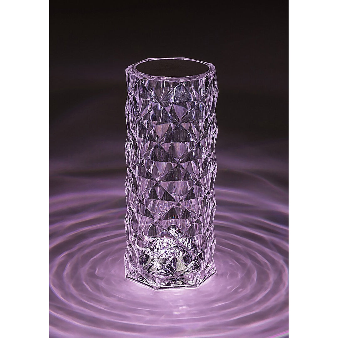 Rabaux decoratieve lamp, kristal, 1.5W LED, RGB, Siggy