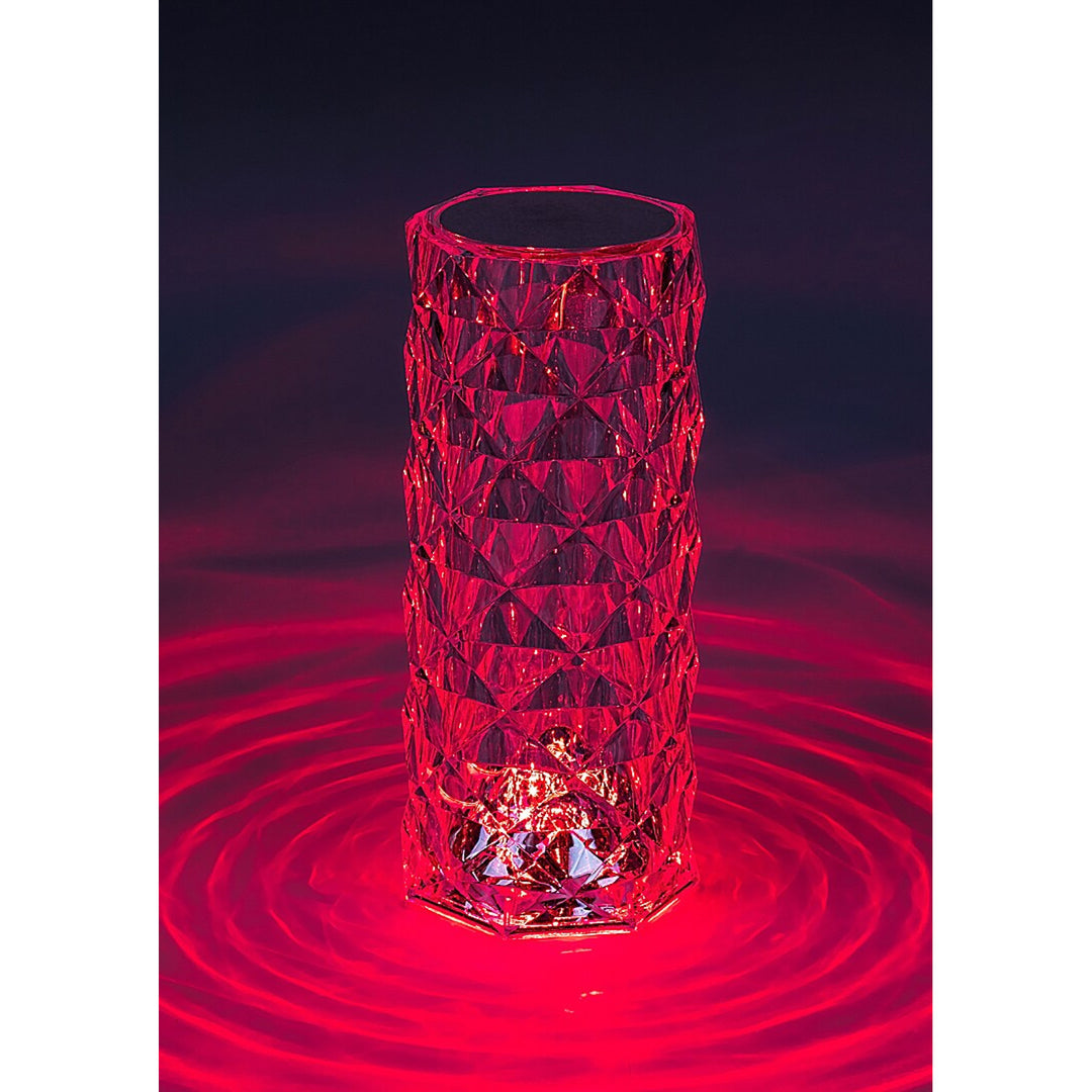 Rabaux decoratieve lamp, kristal, 1.5W LED, RGB, Siggy