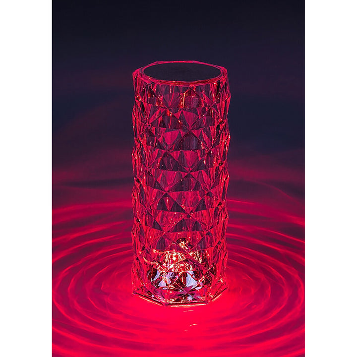 Rabaux decoratieve lamp, kristal, 1.5W LED, RGB, Siggy