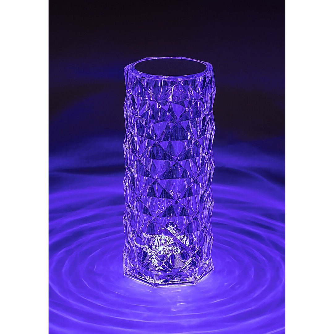 Rabaux decoratieve lamp, kristal, 1.5W LED, RGB, Siggy