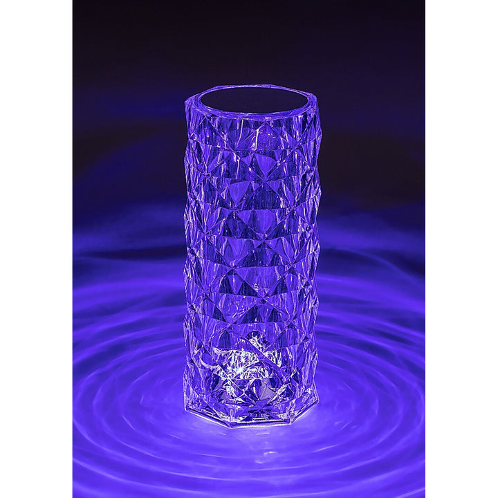 Rabaux decoratieve lamp, kristal, 1.5W LED, RGB, Siggy