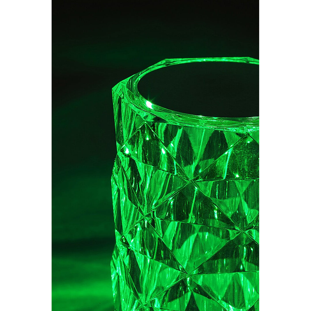 Rabaux decoratieve lamp, kristal, 1.5W LED, RGB, Siggy