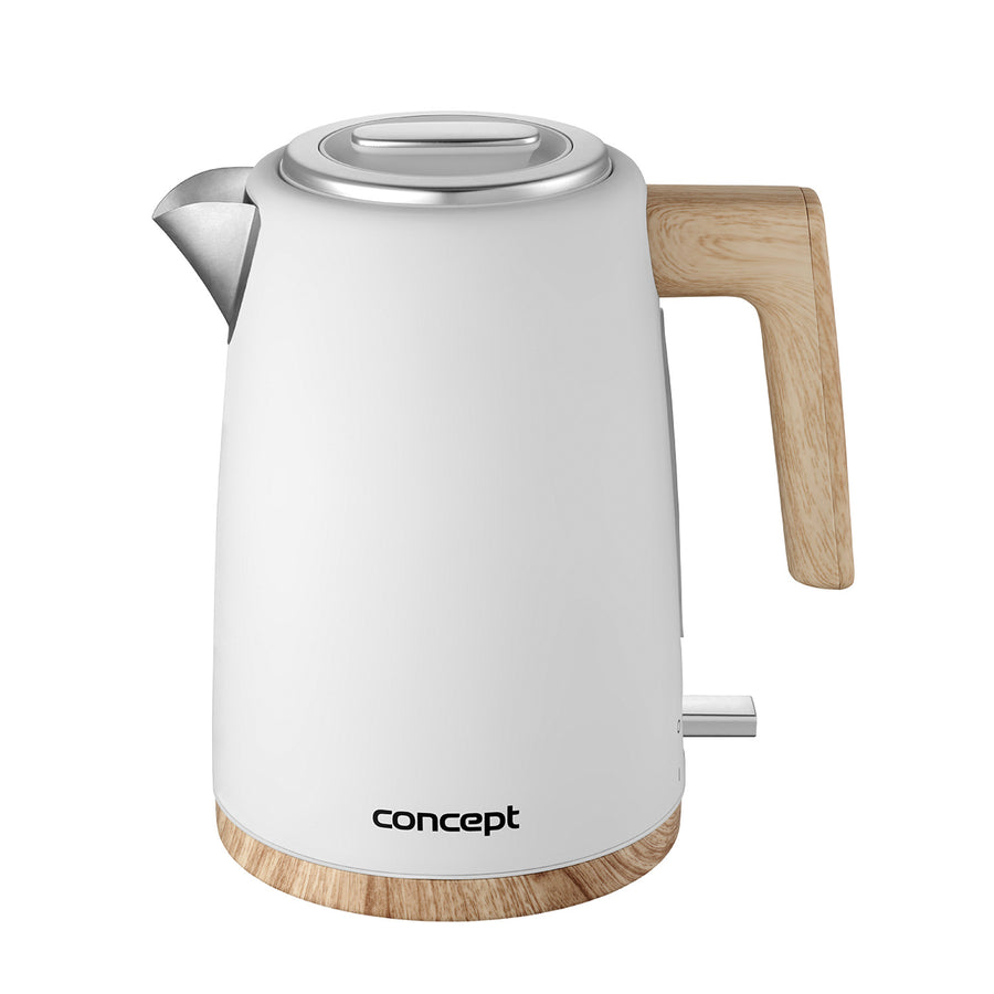 Concept RK3315 - Waterkoker 1,7L - 2200W - roestvrij staal - Wit