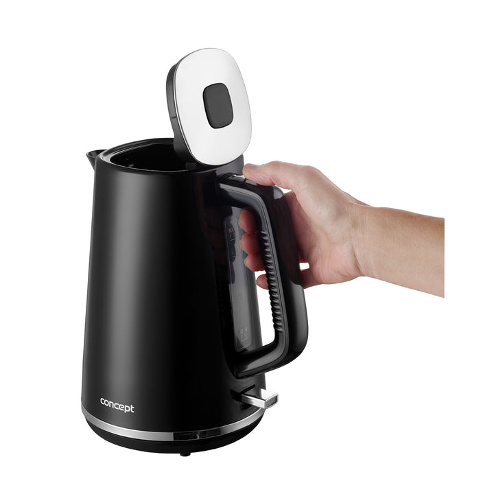 Concept waterkoker, 2200W, 1,7l, zwart, RK2375