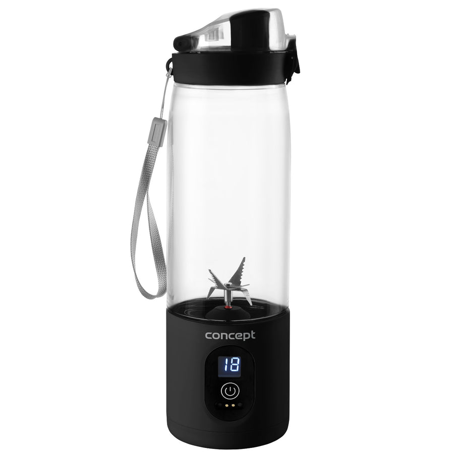 Concept staafmixer, 600 ml, oplaadbaar Li-Ion, zwart, FitMaker SM4001