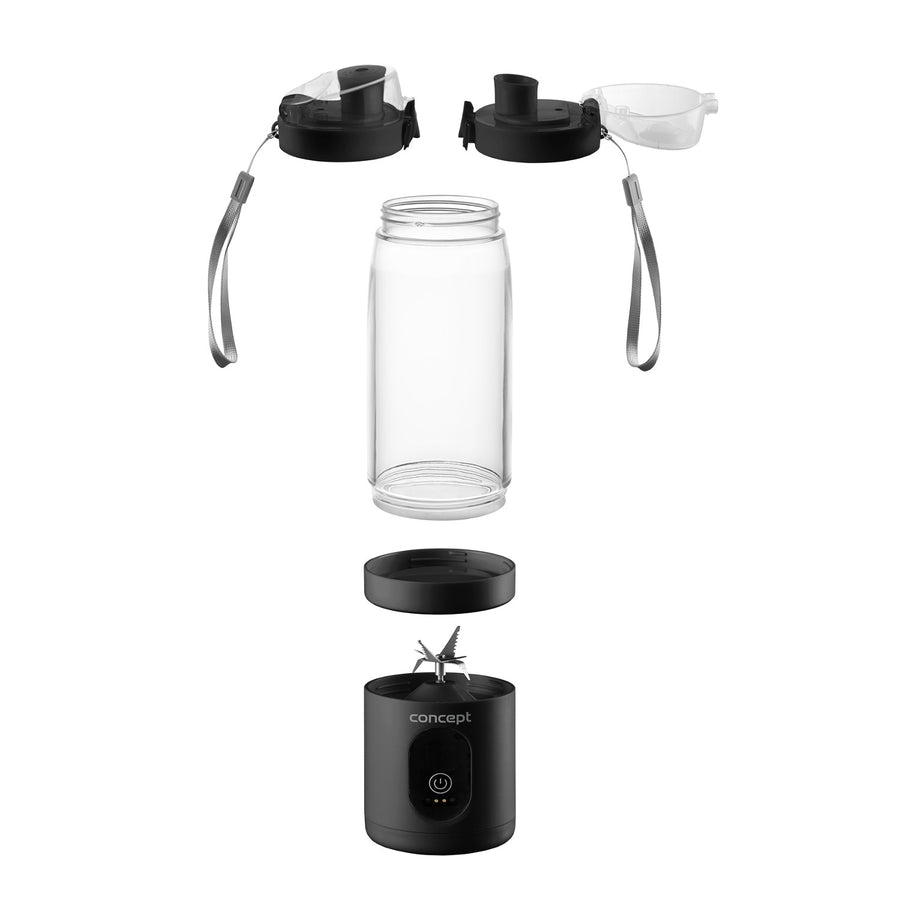 Concept staafmixer, 600 ml, oplaadbaar Li-Ion, zwart, FitMaker SM4001