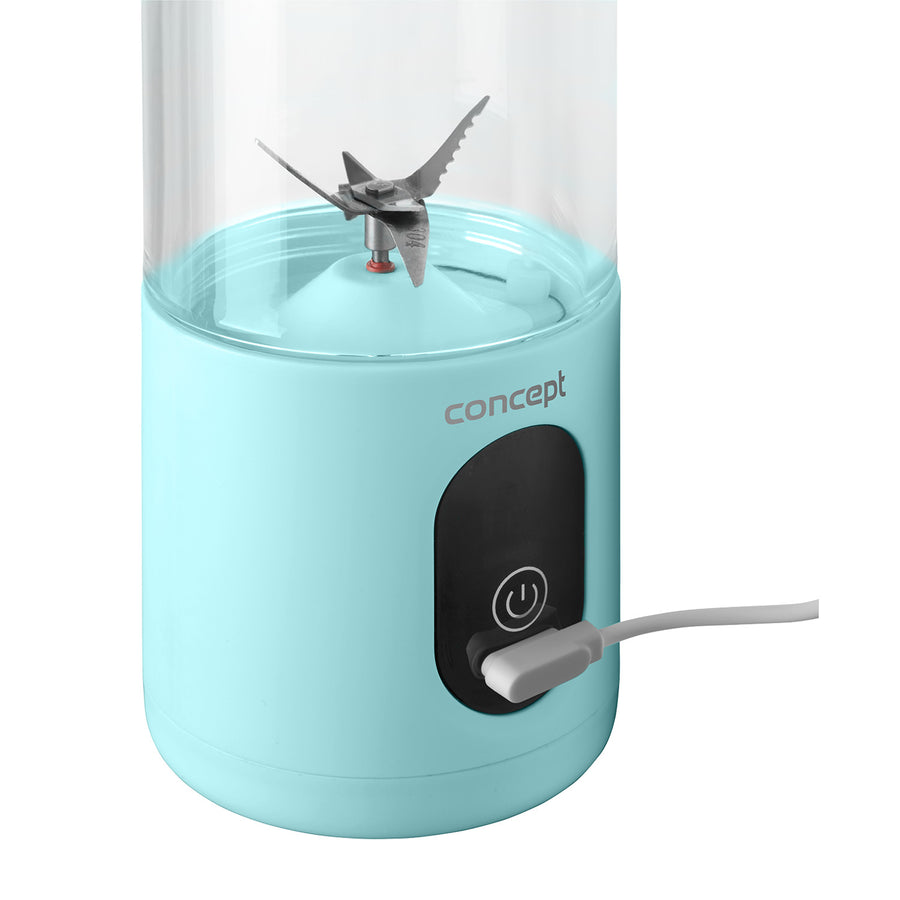 Concept staafmixer, 600 ml, oplaadbaar Li-Ion, blauw, FitMaker SM4002