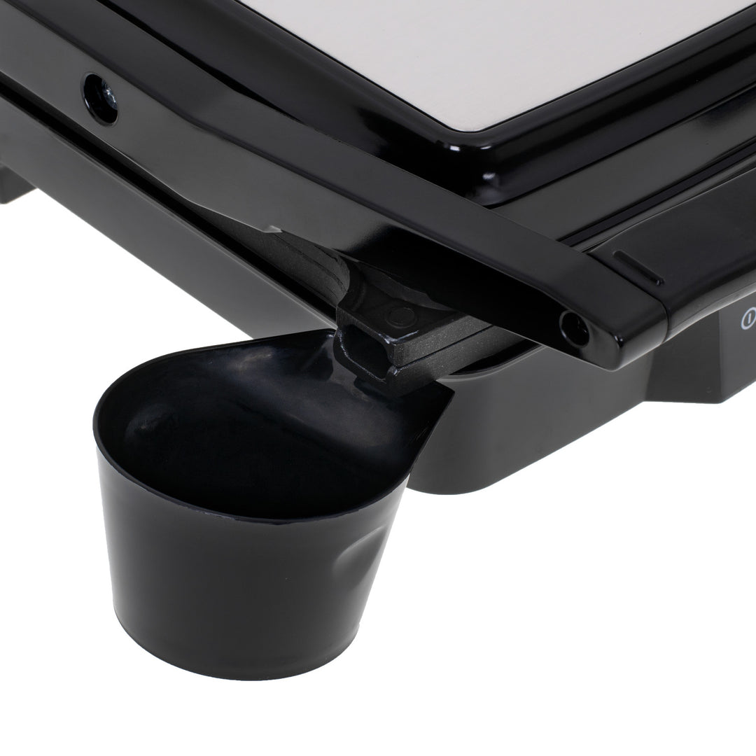 Camry elektrische grill, groot oppervlak 28x23 cm, temperatuurregeling, maximaal vermogen 2500 W, CR 3053